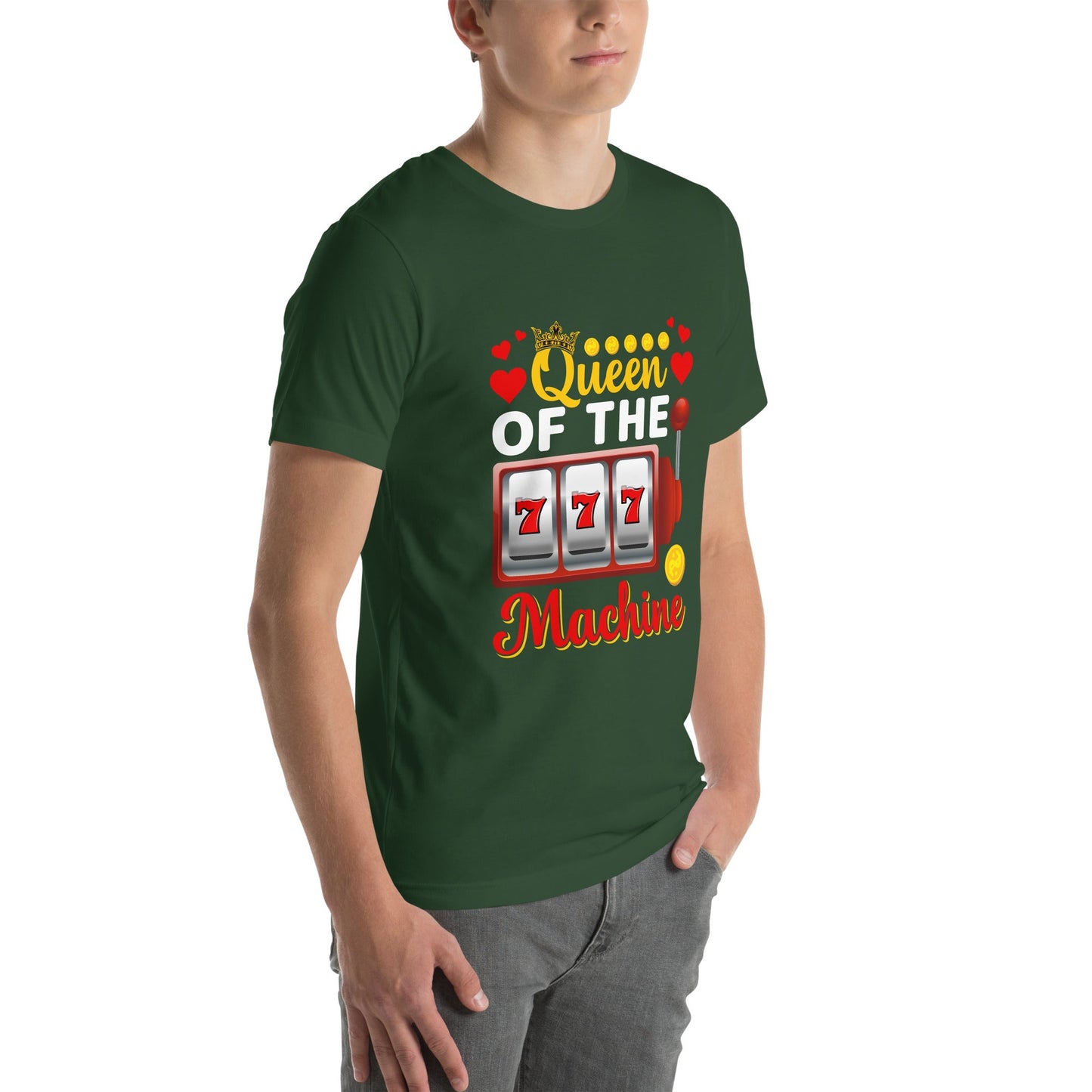 Queen of the Machine 777 - Unisex t-shirt by DarkByteGear