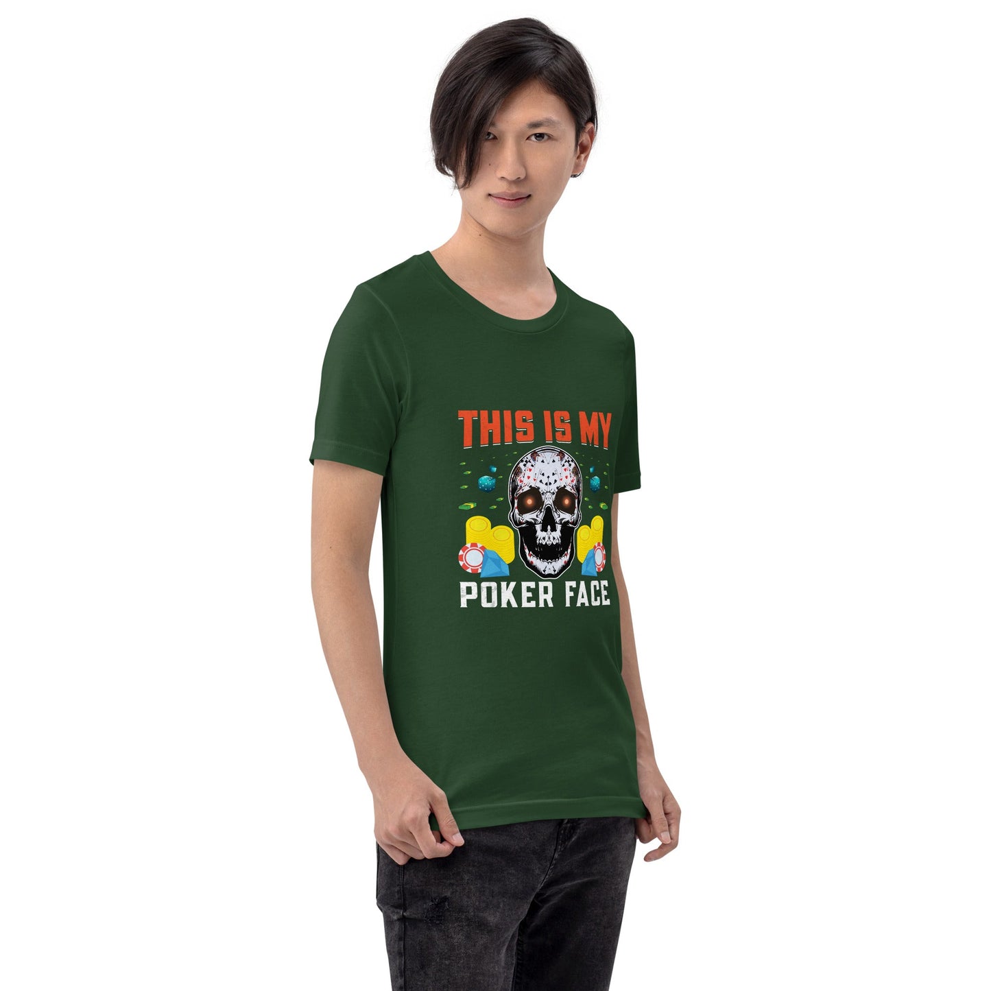 This is My Poker Face - Unisex t-shirt by DarkByteGear
