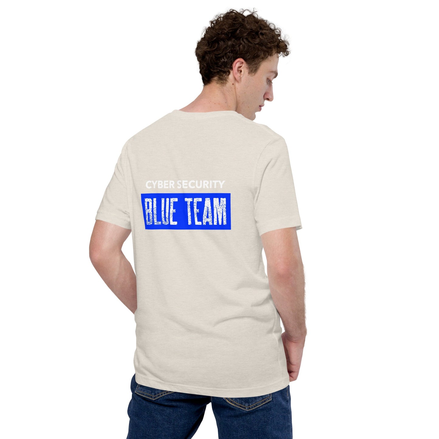 Cyber Security Blue Team V5 - Unisex t-shirt ( Back Print ) by DarkByteGear