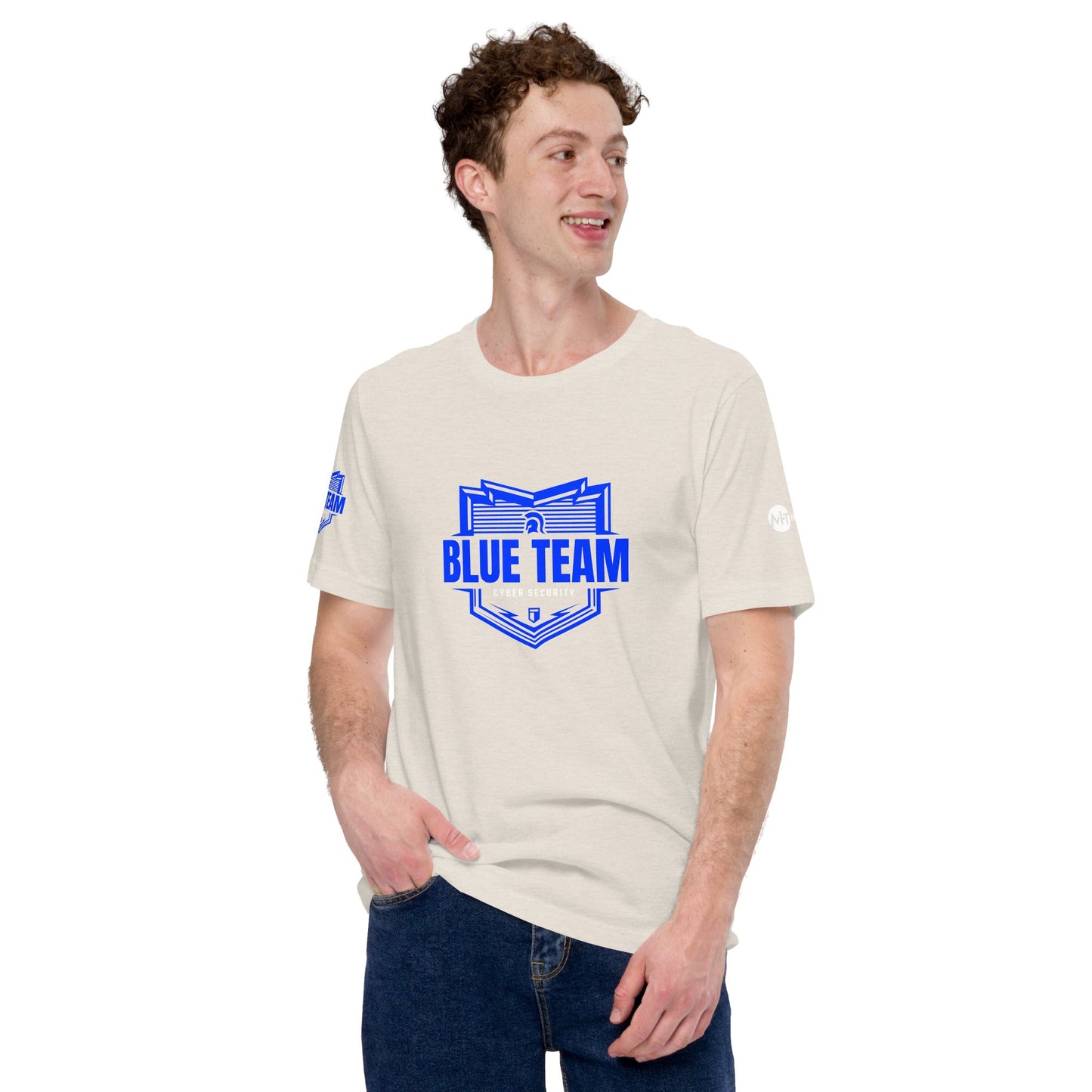 Cyber Security Blue Team - Short-Sleeve Unisex T-Shirt by DarkByteGear