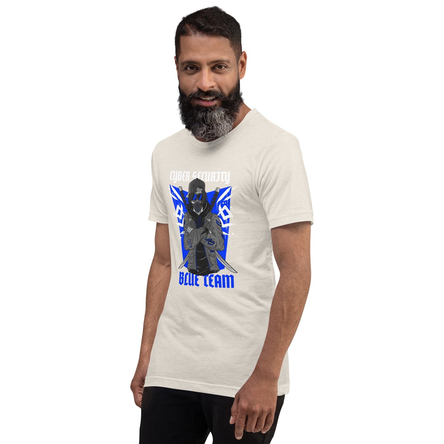 Cyber Security Blue Team V3 - Short-Sleeve Unisex T-Shirt by DarkByteGear