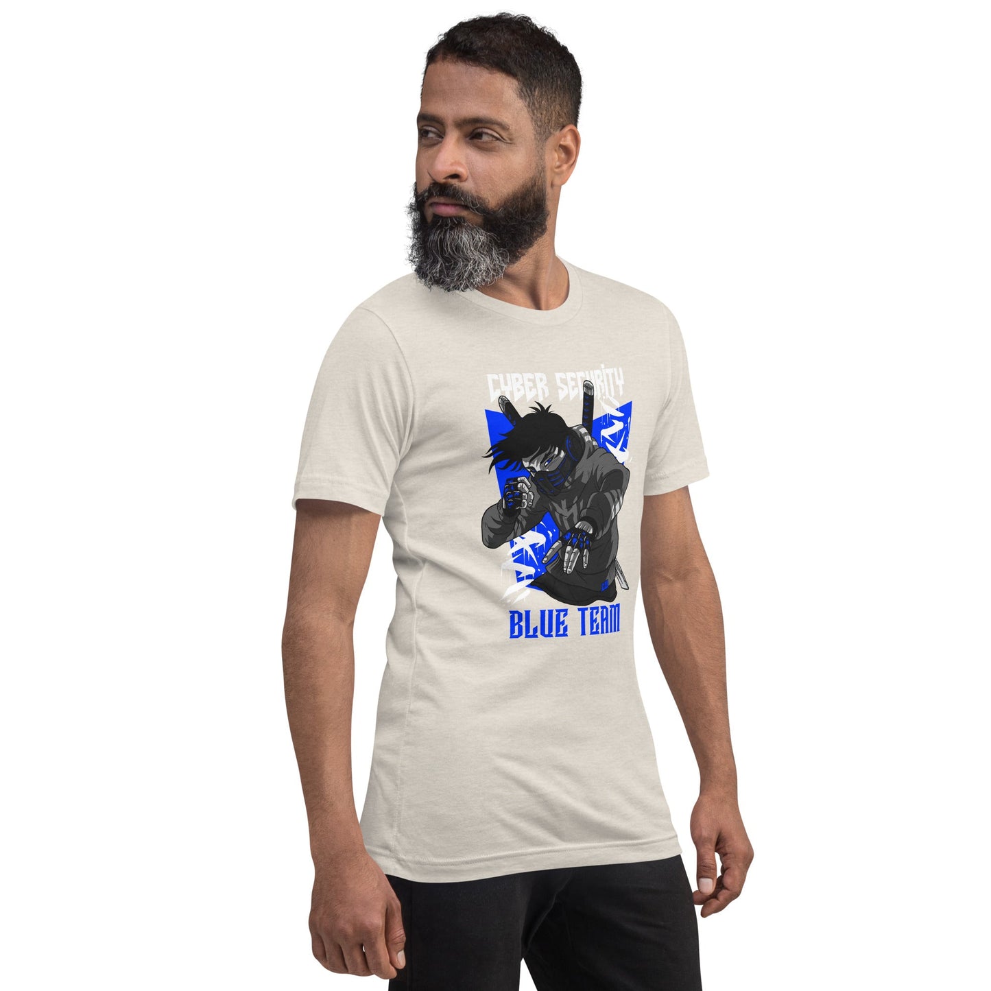 Cyber Security Blue Team V3 - Short-Sleeve Unisex T-Shirt by DarkByteGear