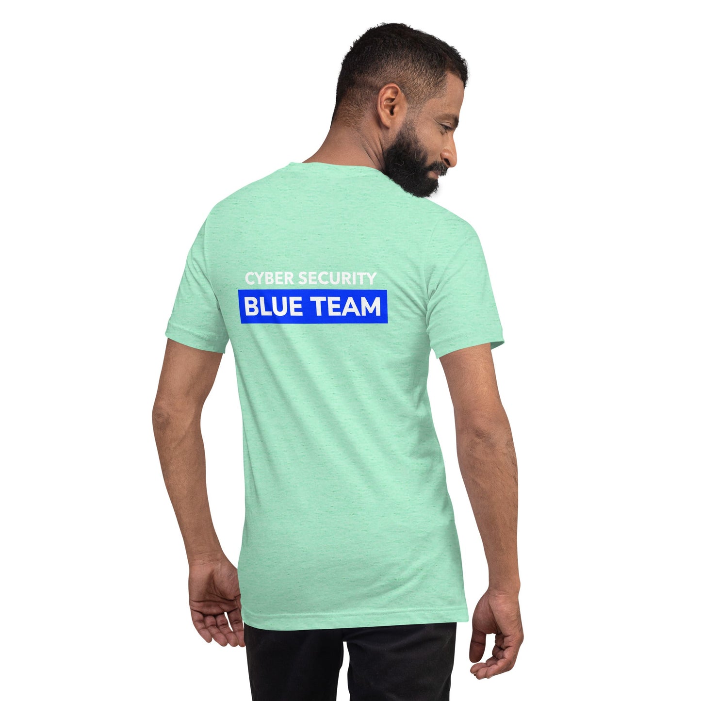 Cyber Security Blue Team V11 - Unisex t-shirt ( Back Print ) by DarkByteGear