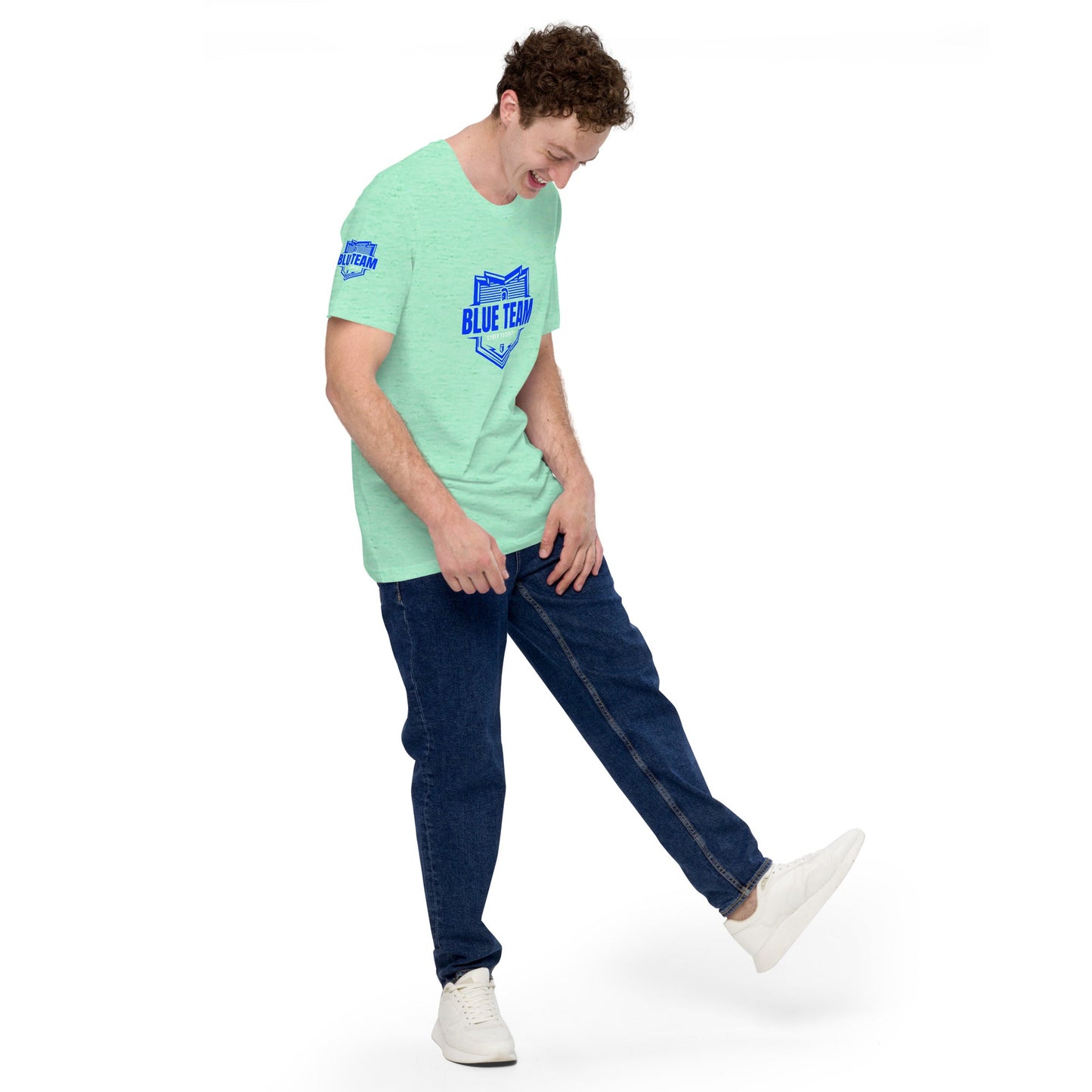 Cyber Security Blue Team - Short-Sleeve Unisex T-Shirt by DarkByteGear