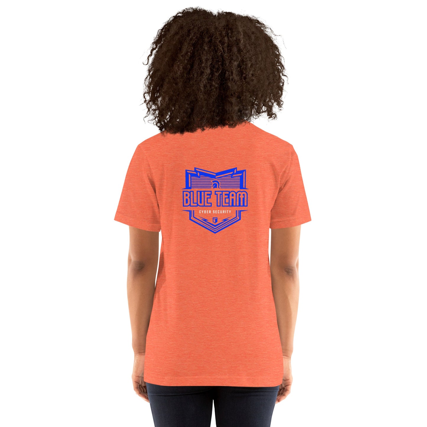 Cyber Security Blue Team 16 - Unisex t-shirt ( Back Print ) by DarkByteGear