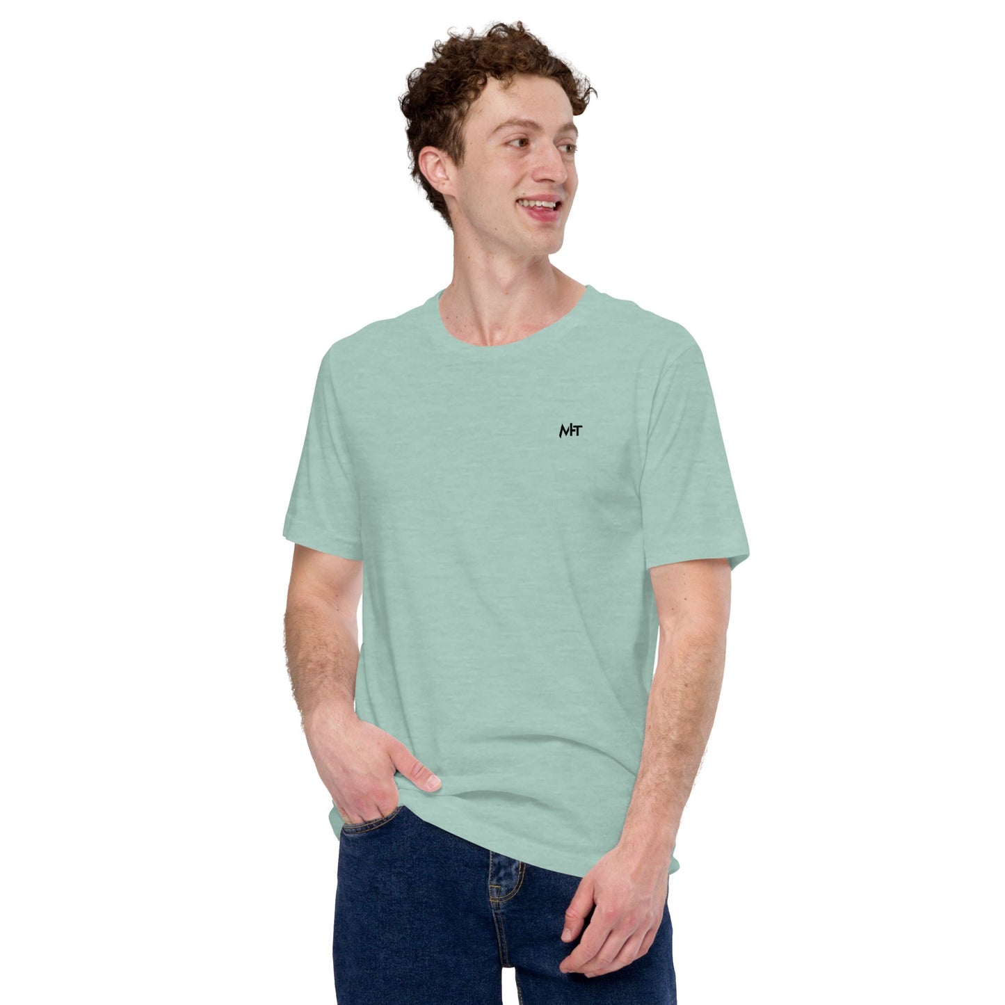 Bearish And Bullish (DB) in Light color - Unisex t-shirt ( Back Print ) by DarkByteGear