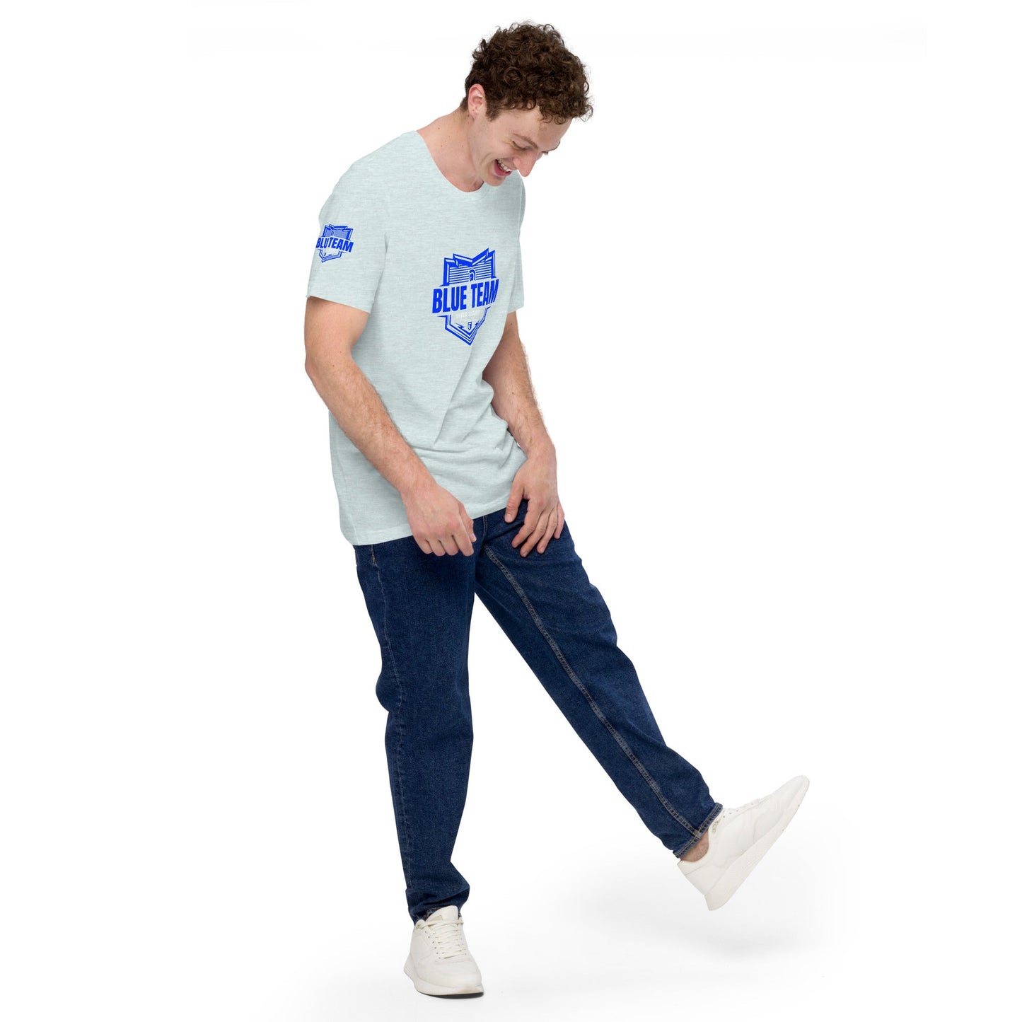 Cyber Security Blue Team - Short-Sleeve Unisex T-Shirt by DarkByteGear