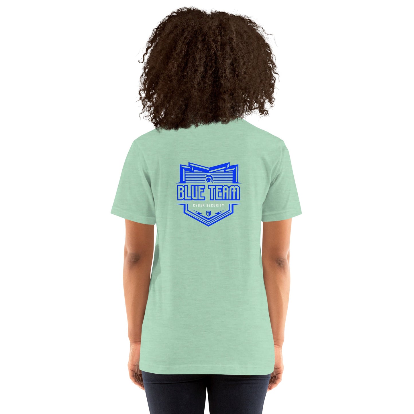 Cyber Security Blue Team 16 - Unisex t-shirt ( Back Print ) by DarkByteGear