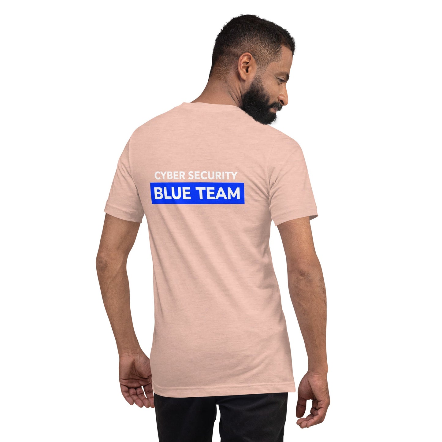 Cyber Security Blue Team V11 - Unisex t-shirt ( Back Print ) by DarkByteGear