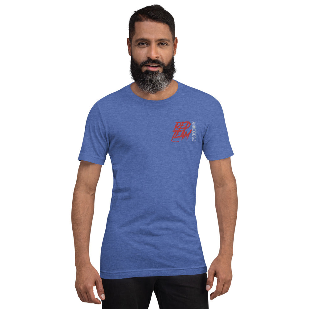 Cyber Security Red Team V10 - Short-sleeve unisex t-shirt ( embroidered ) by DarkByteGear