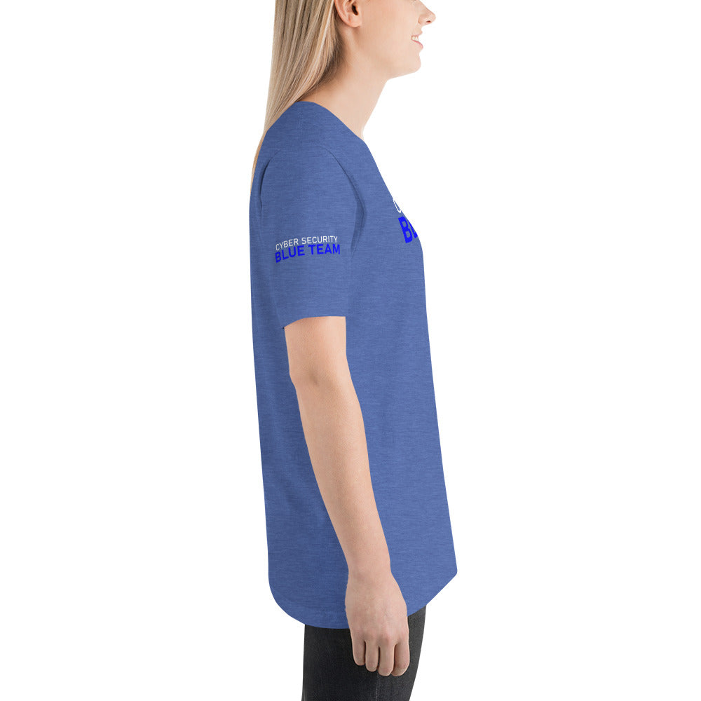 Cyber Security Blue team V4 - Short-sleeve unisex t-shirt by DarkByteGear