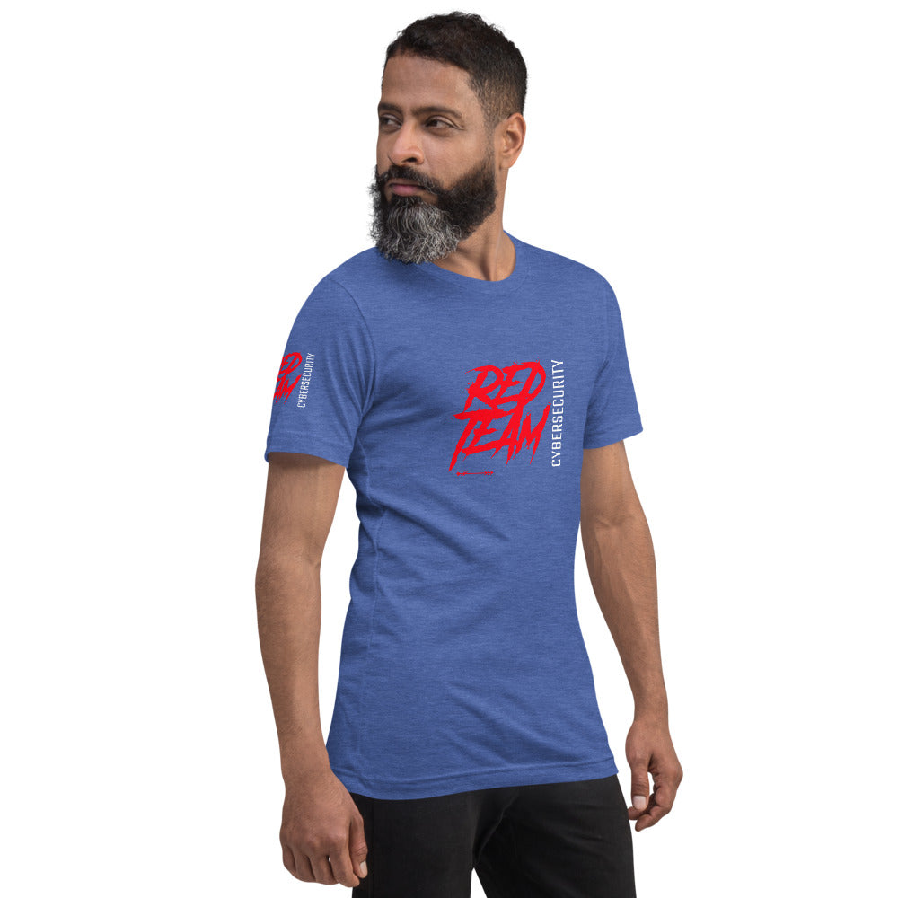 Cyber Security Red Team V10 - Short-sleeve unisex t-shirt by DarkByteGear