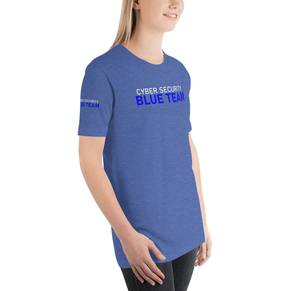 Cyber Security Blue team V4 - Short-sleeve unisex t-shirt by DarkByteGear