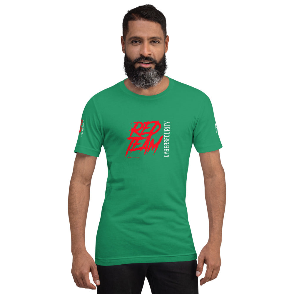 Cyber Security Red Team V10 - Short-sleeve unisex t-shirt by DarkByteGear