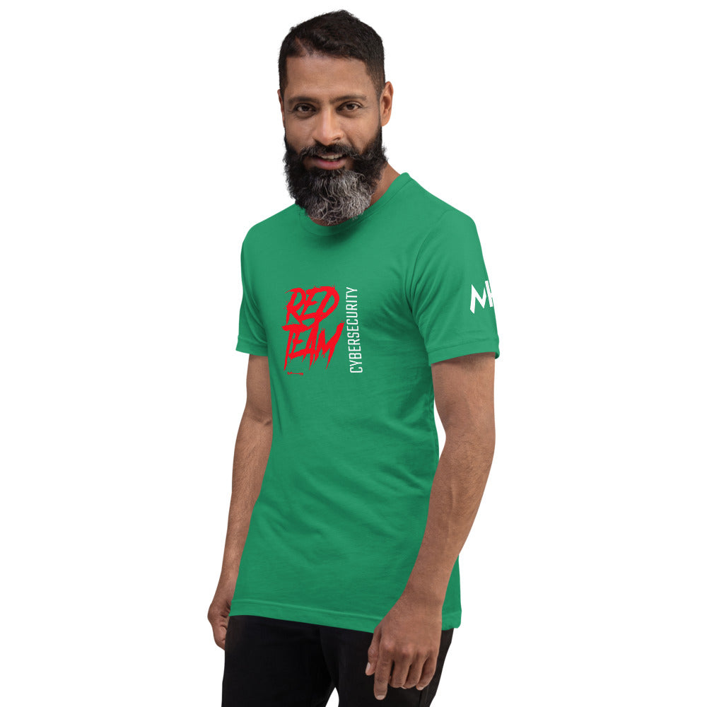 Cyber Security Red Team V10 - Short-sleeve unisex t-shirt by DarkByteGear