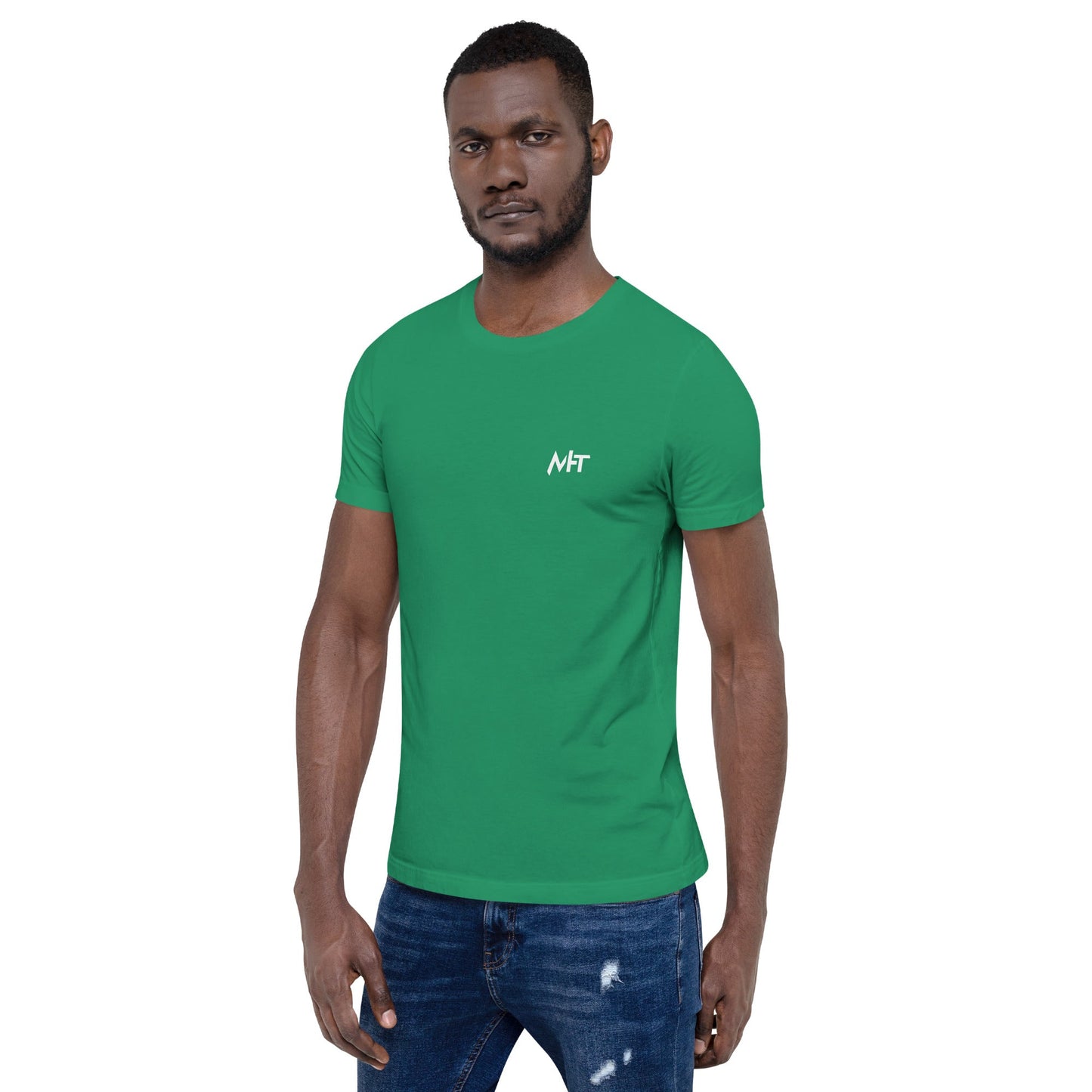 Crypto King - Unisex t-shirt (back print) by DarkByteGear
