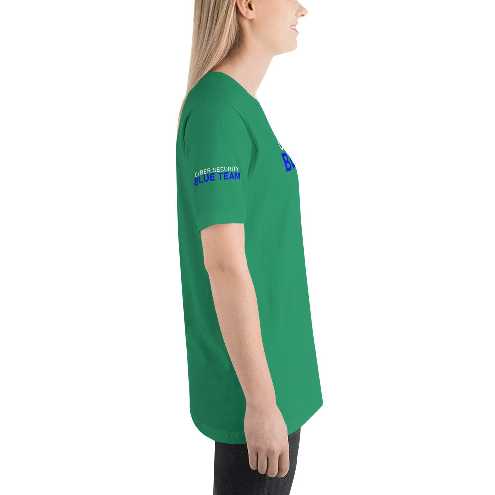Cyber Security Blue team V4 - Short-sleeve unisex t-shirt by DarkByteGear