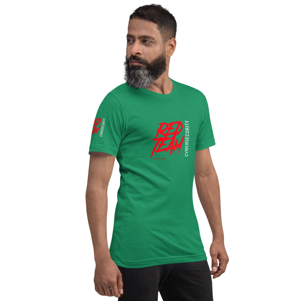 Cyber Security Red Team V10 - Short-sleeve unisex t-shirt by DarkByteGear