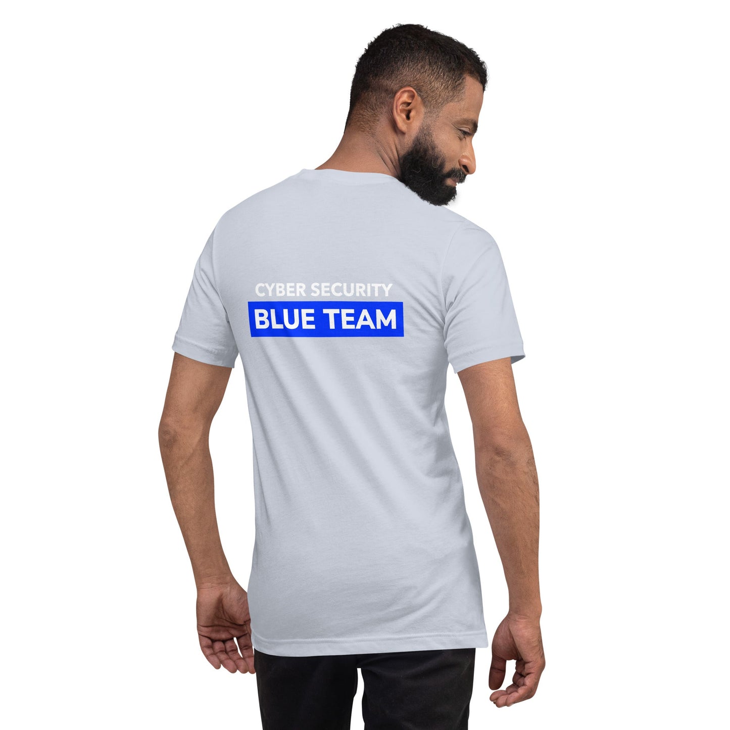 Cyber Security Blue Team V11 - Unisex t-shirt ( Back Print ) by DarkByteGear