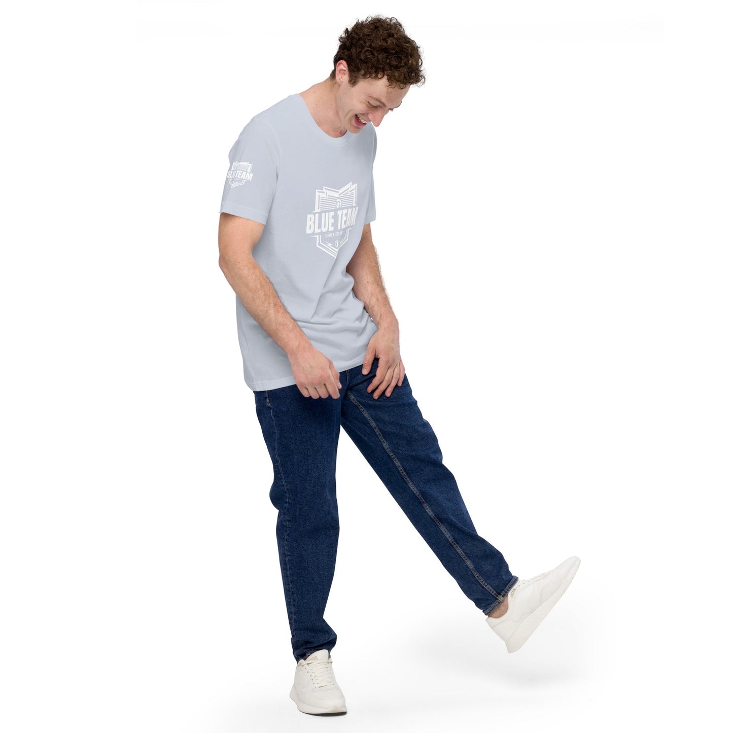 Cyber Security Blue Team v1 - Short-Sleeve Unisex T-Shirt by DarkByteGear