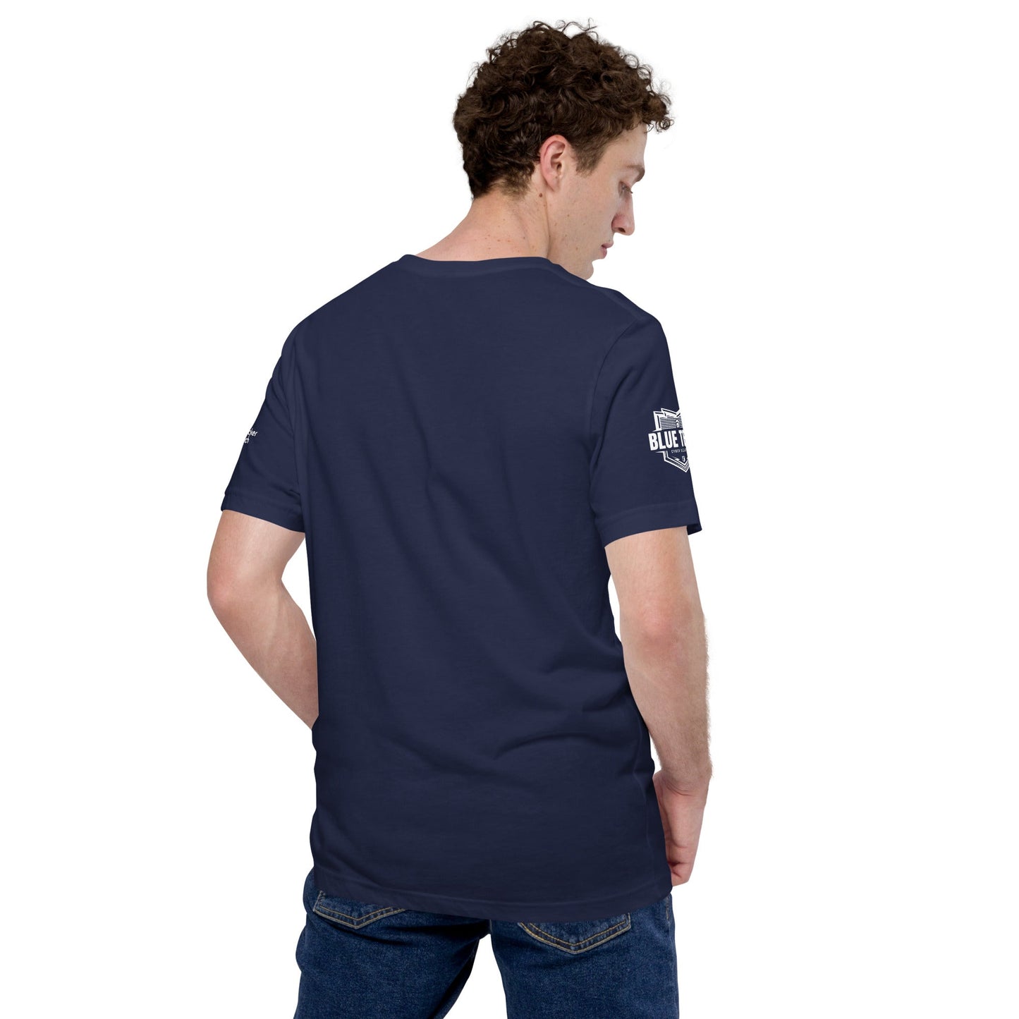 Cyber Security Blue Team v1 - Short-Sleeve Unisex T-Shirt by DarkByteGear