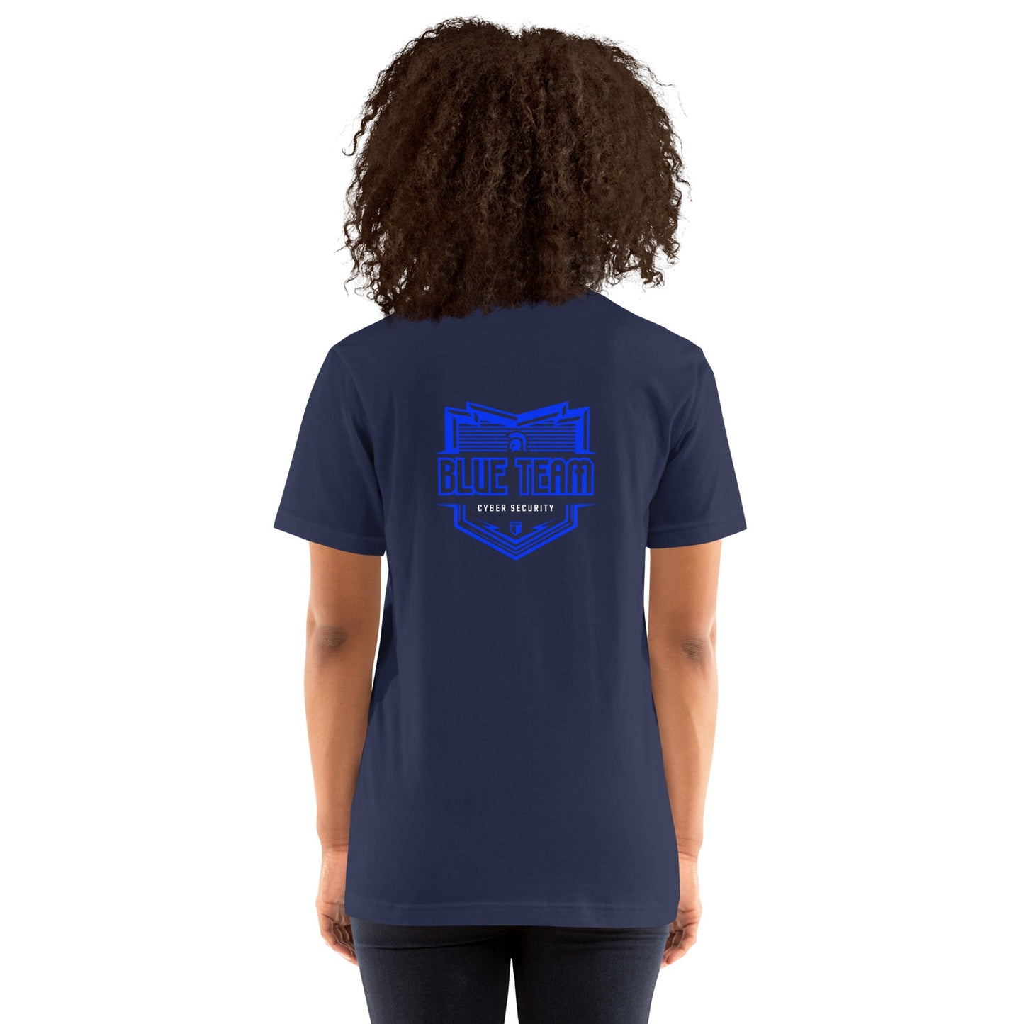 Cyber Security Blue Team 16 - Unisex t-shirt ( Back Print ) by DarkByteGear