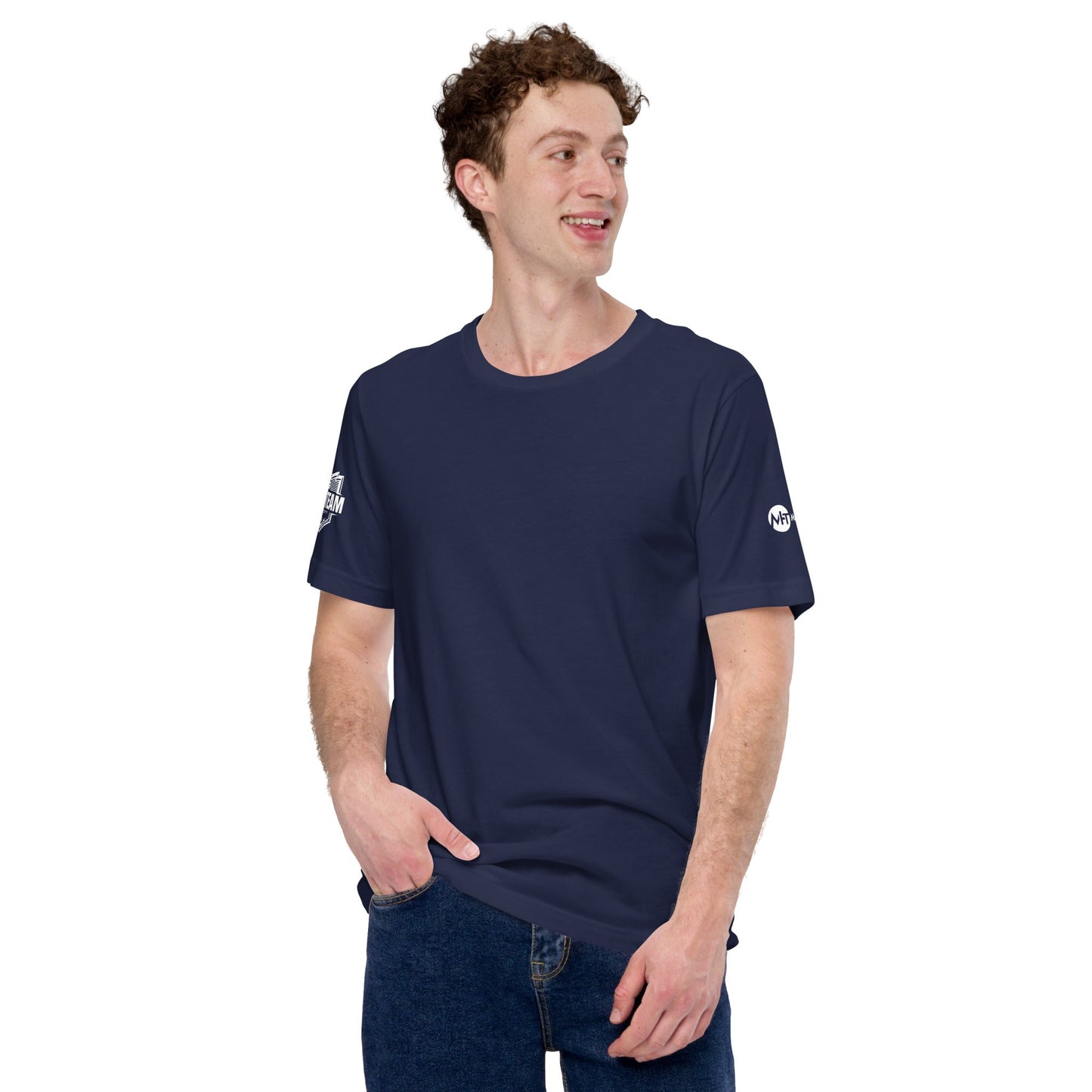 Cyber Security Blue Team V1 - Unisex t-shirt ( Back Print ) by DarkByteGear