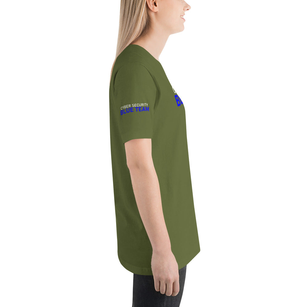 Cyber Security Blue team V4 - Short-sleeve unisex t-shirt by DarkByteGear