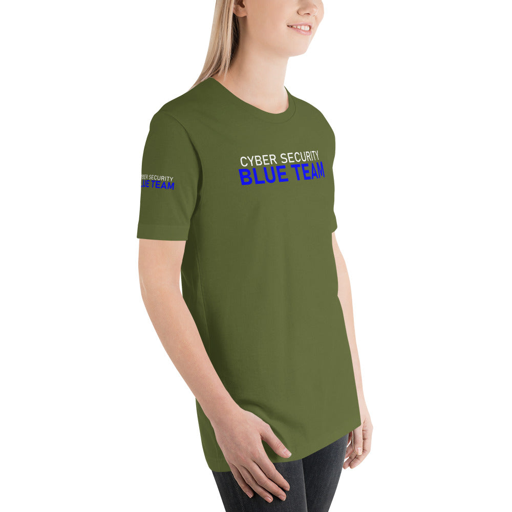 Cyber Security Blue team V4 - Short-sleeve unisex t-shirt by DarkByteGear