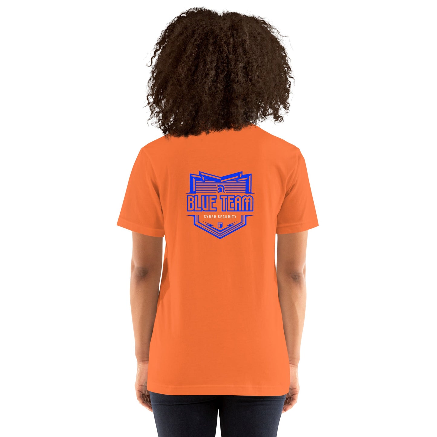 Cyber Security Blue Team 16 - Unisex t-shirt ( Back Print ) by DarkByteGear