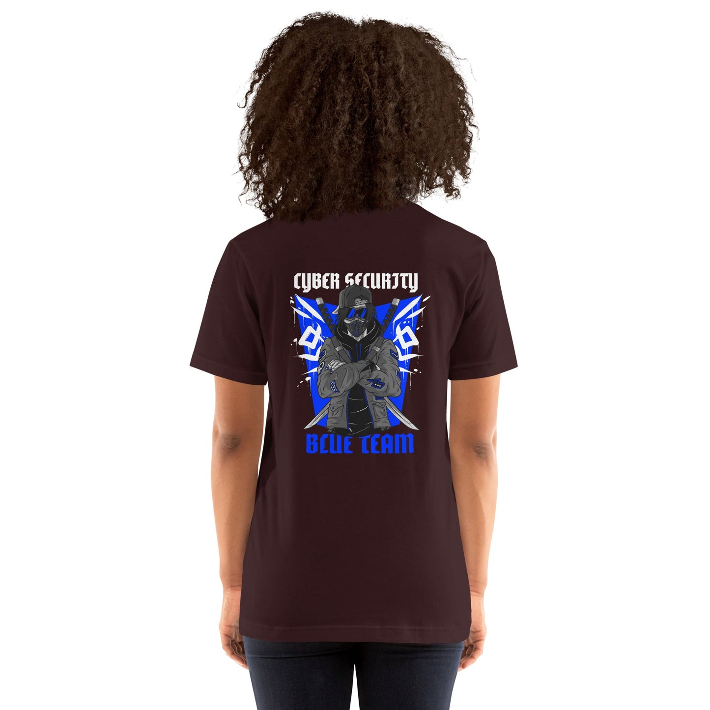 Cyber Security Blue Team V3 - Unisex t-shirt ( Back Print ) by DarkByteGear