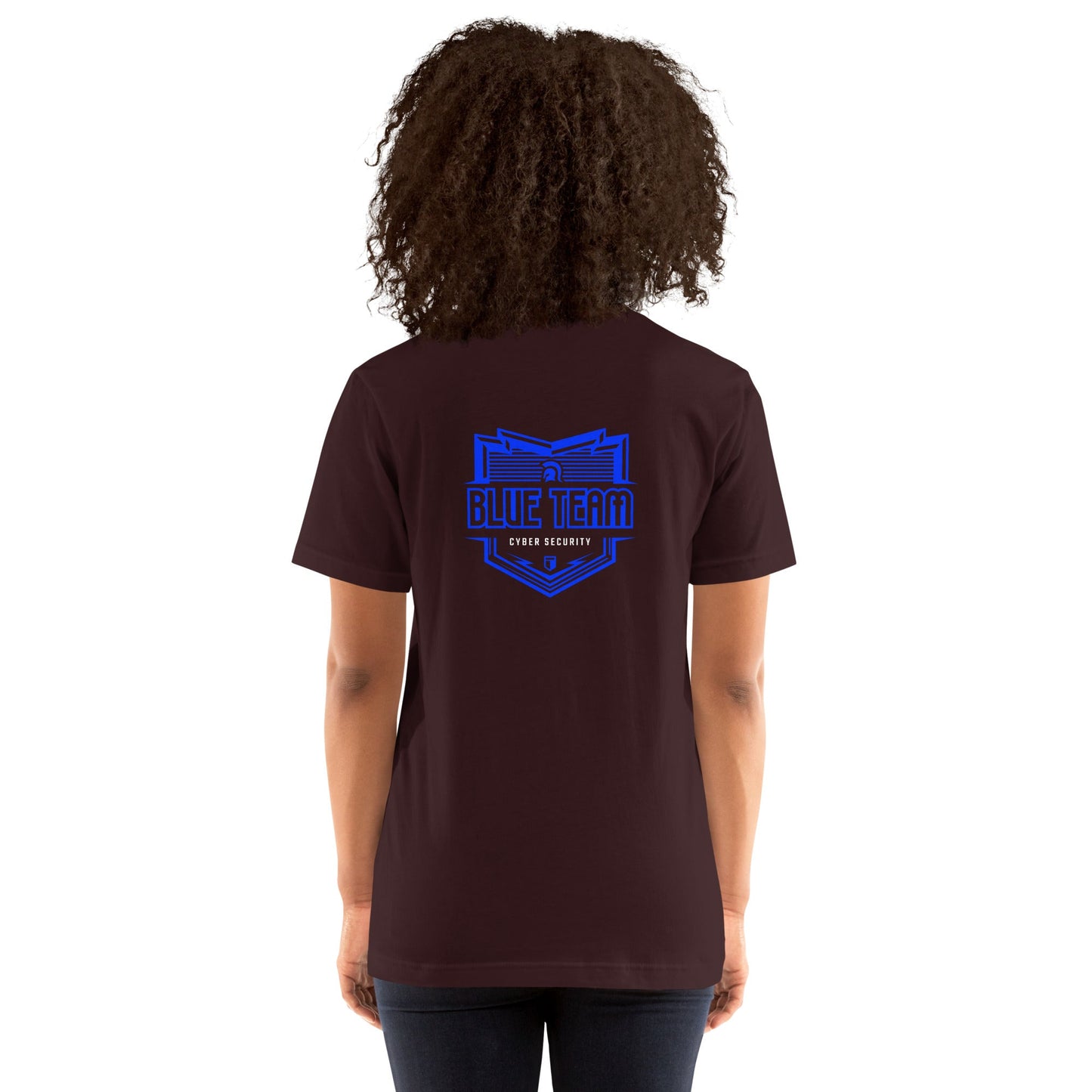 Cyber Security Blue Team 16 - Unisex t-shirt ( Back Print ) by DarkByteGear