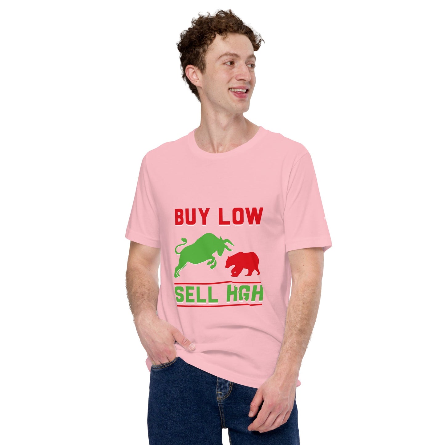 Buy low, Sell high - Unisex t-shirt by DarkByteGear
