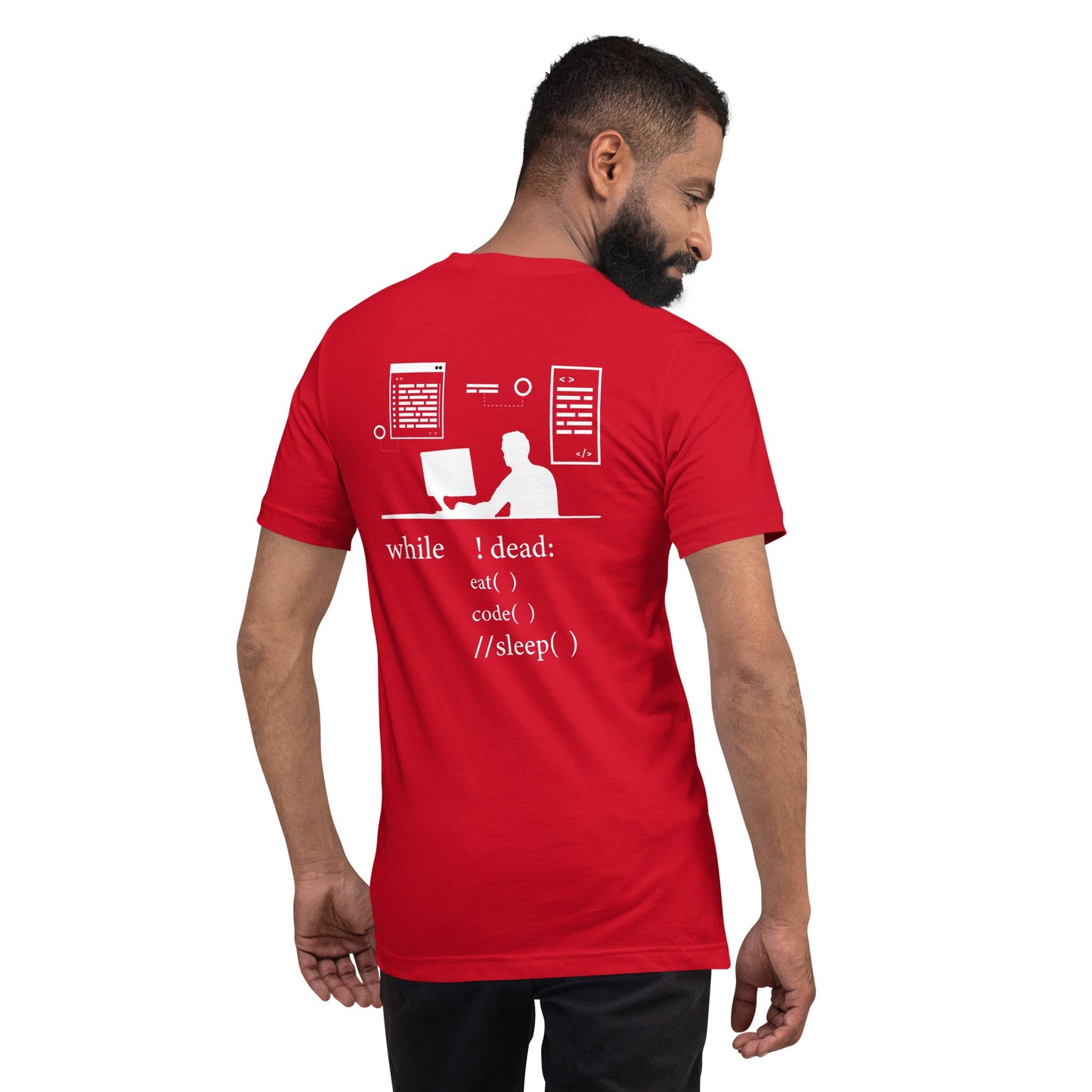 Computer Science - Unisex t-shirt (back print) by DarkByteGear