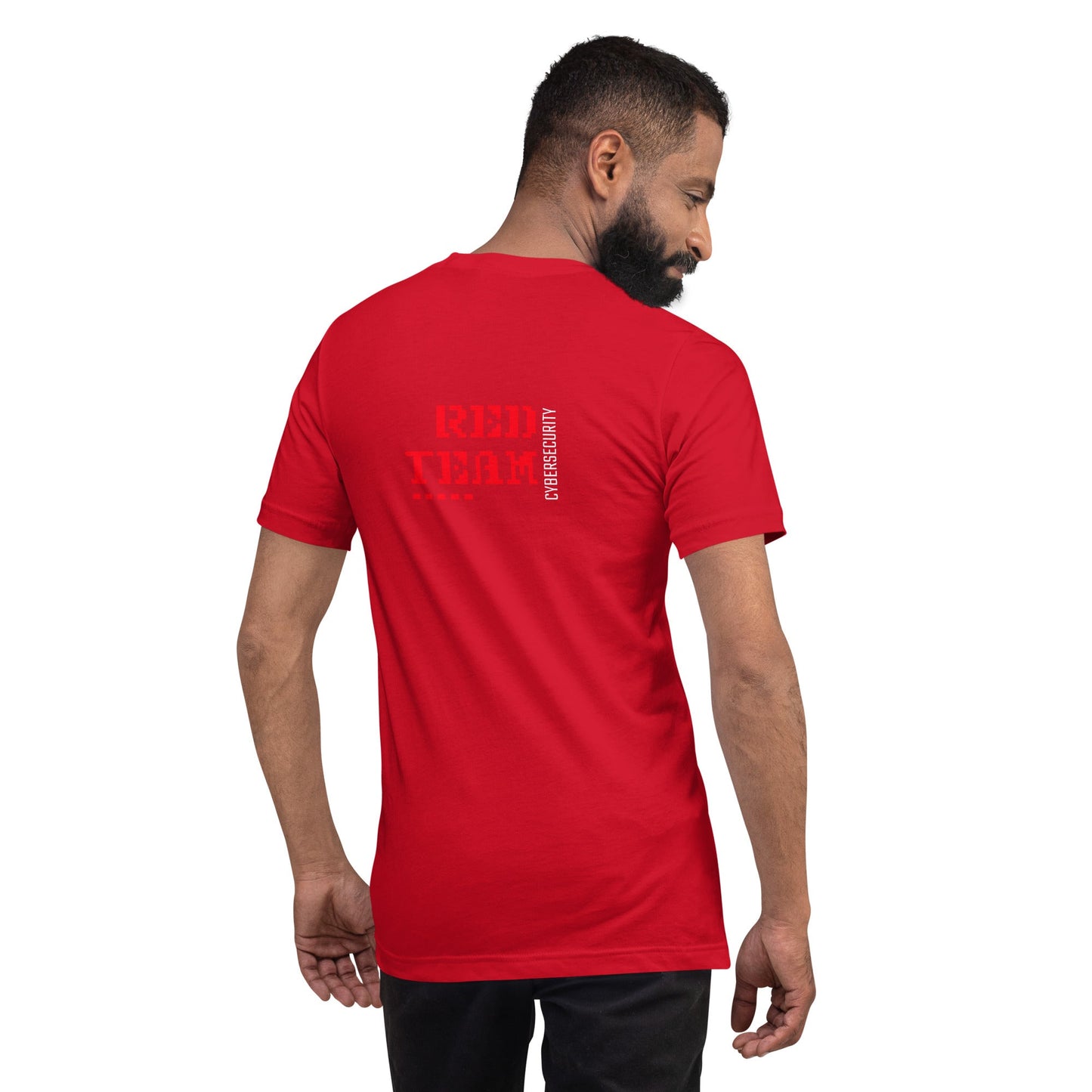 Cyber Security Red Team V15 - Unisex t-shirt ( Back Print ) by DarkByteGear