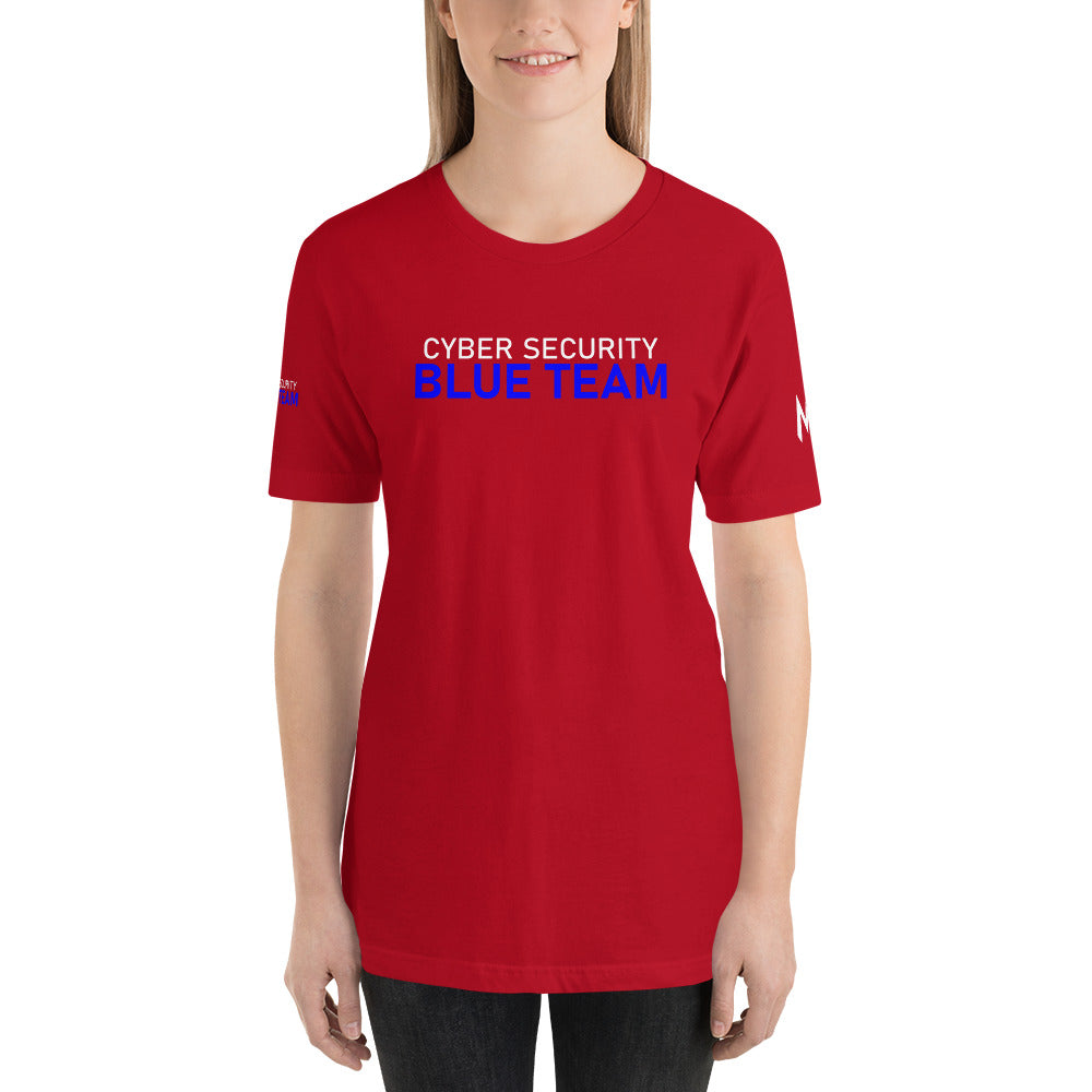 Cyber Security Blue team V4 - Short-sleeve unisex t-shirt by DarkByteGear