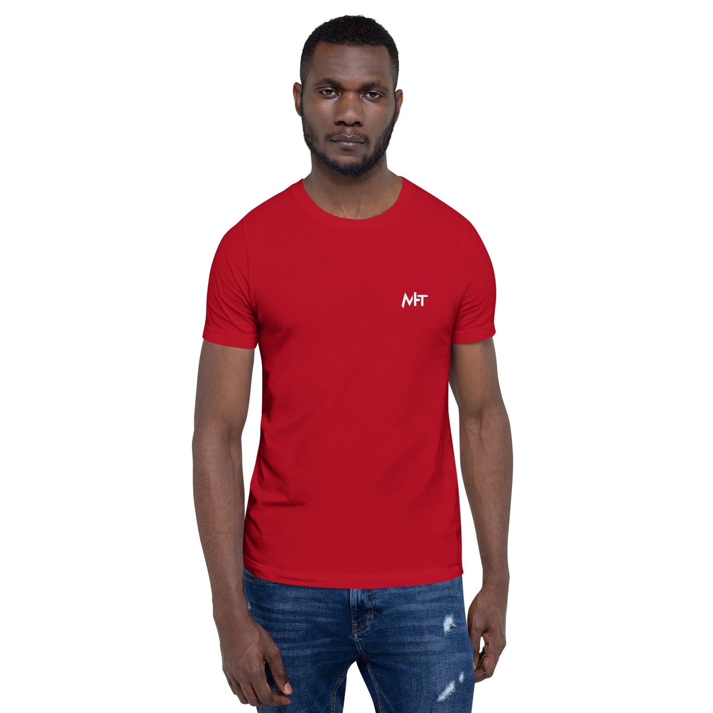 Crypto King - Unisex t-shirt (back print) by DarkByteGear