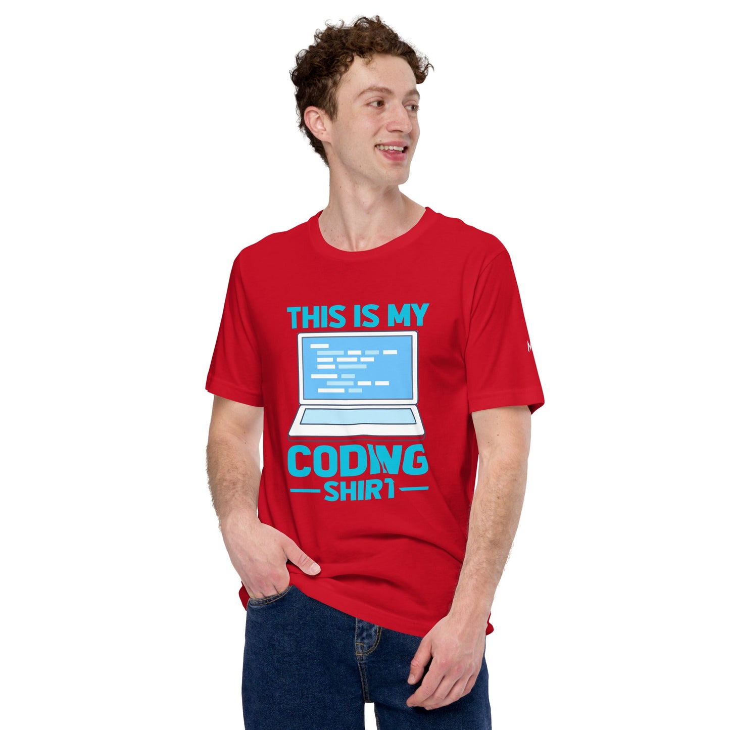 This is my coding shirt - Unisex t-shirt by DarkByteGear