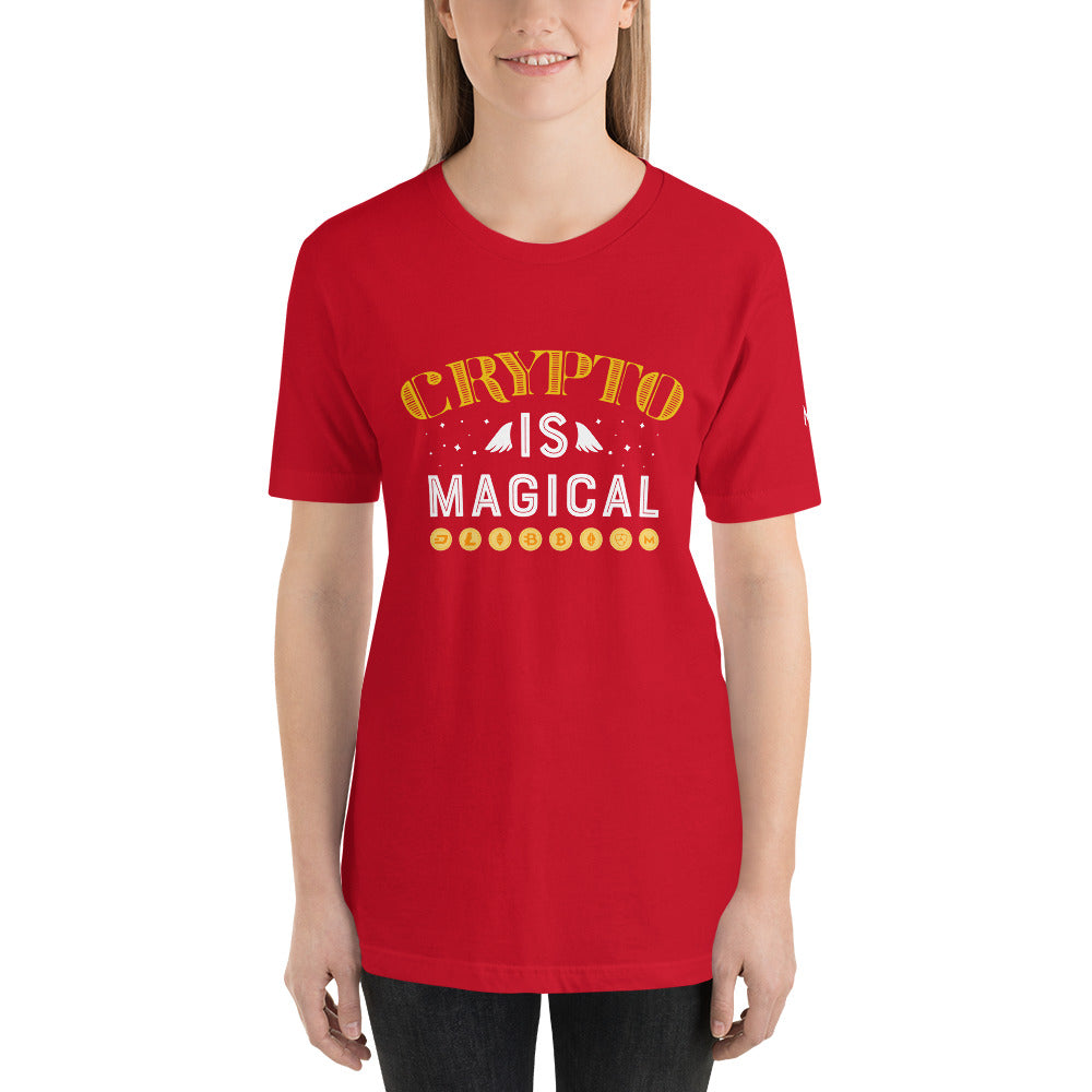 Crypto is Magical Unisex t-shirt by DarkByteGear