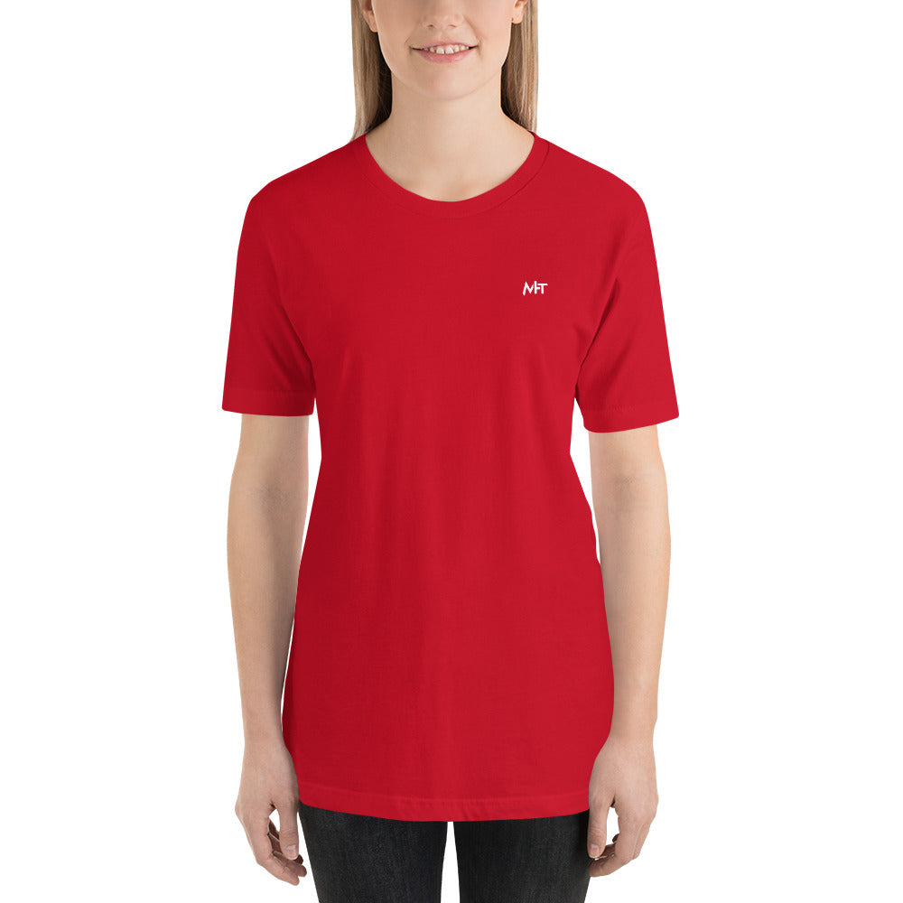 Choose your weapon Unisex t-shirt ( Back Print ) by DarkByteGear