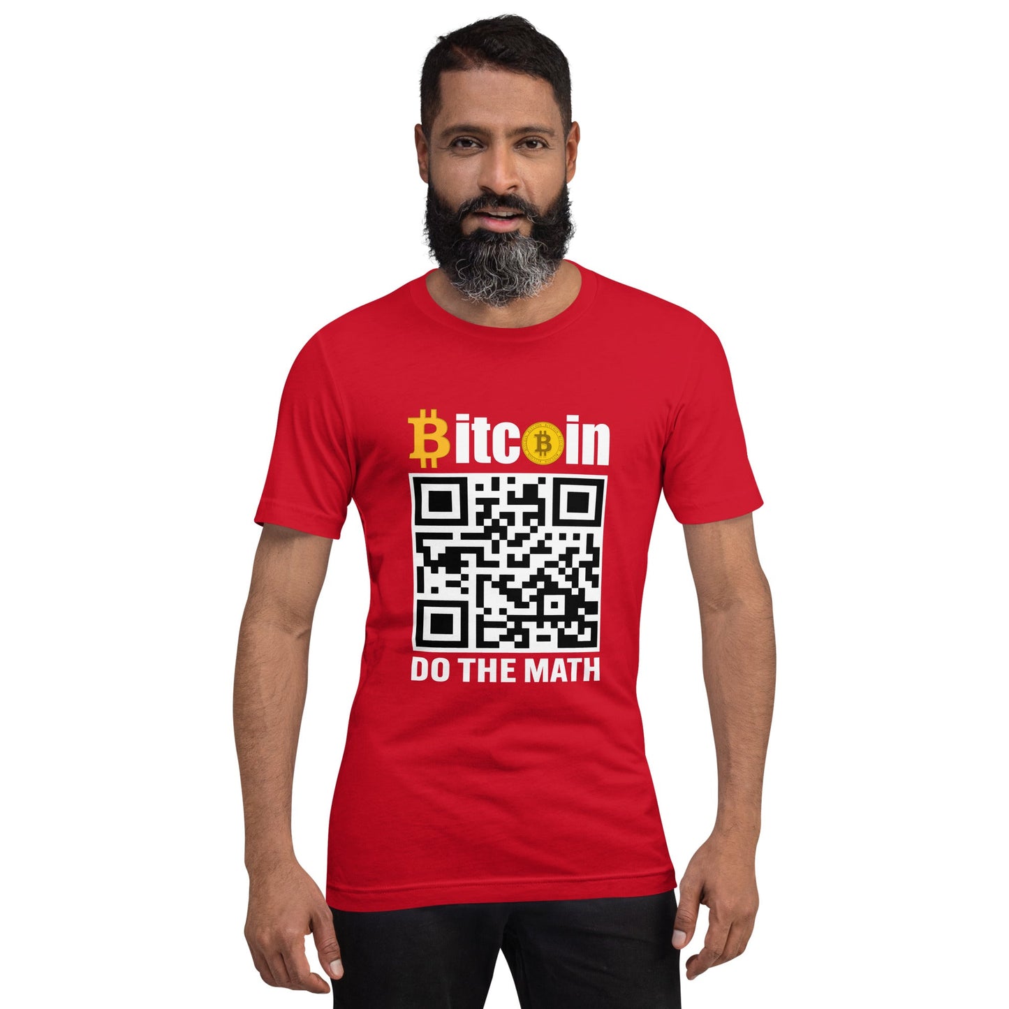 Bitcoin Do the math Unisex t-shirt by DarkByteGear
