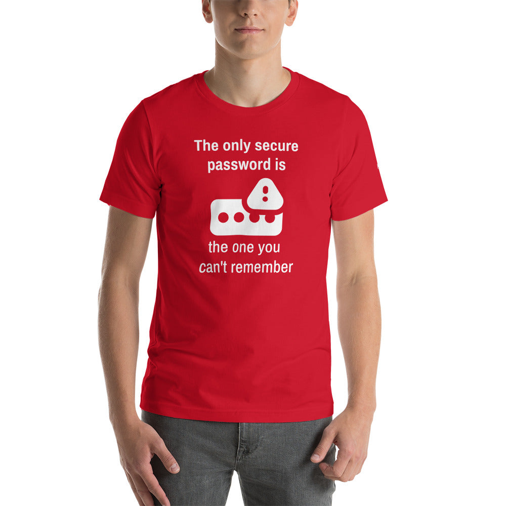 The only secure password - Unisex t-shirt by DarkByteGear