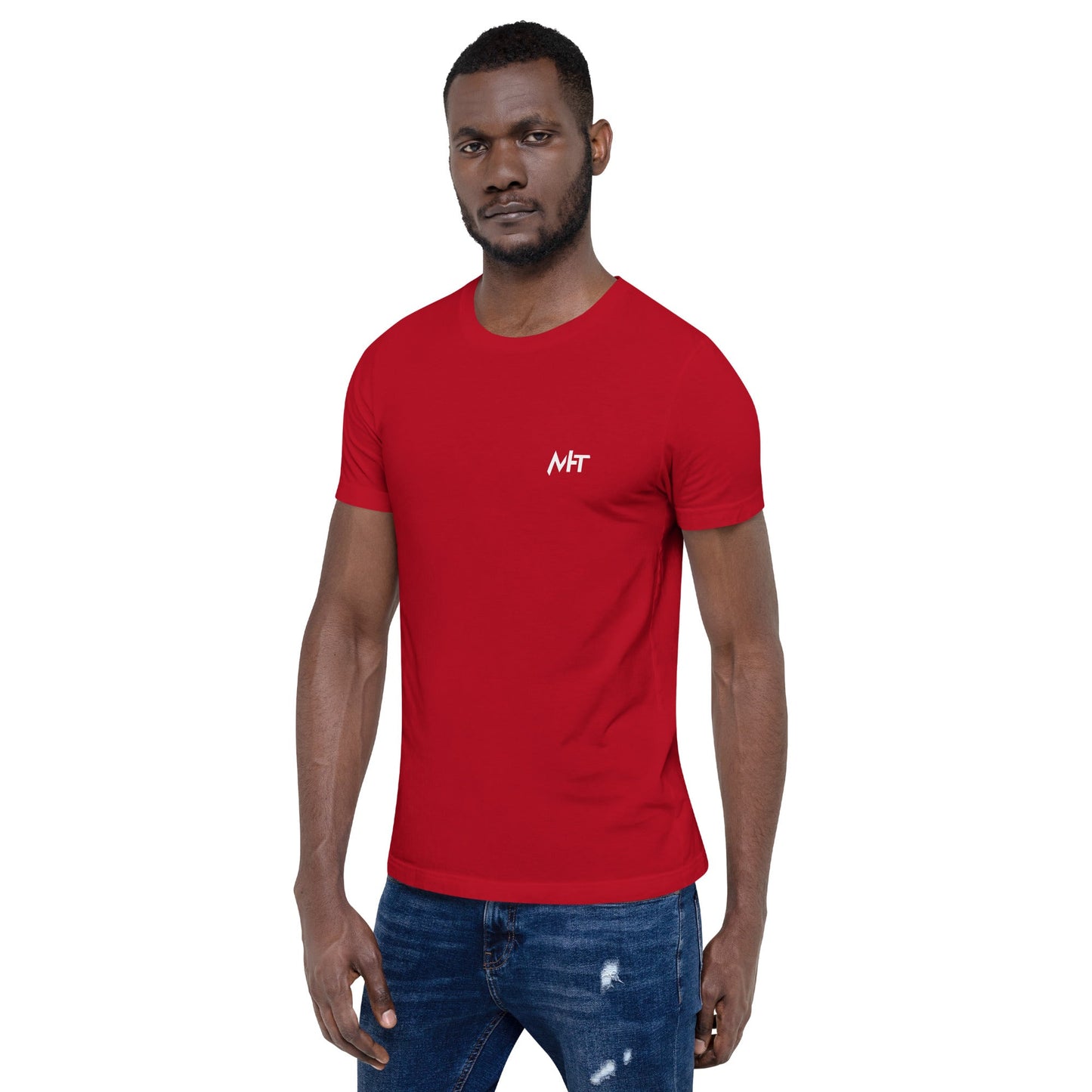 Crypto King - Unisex t-shirt (back print) by DarkByteGear