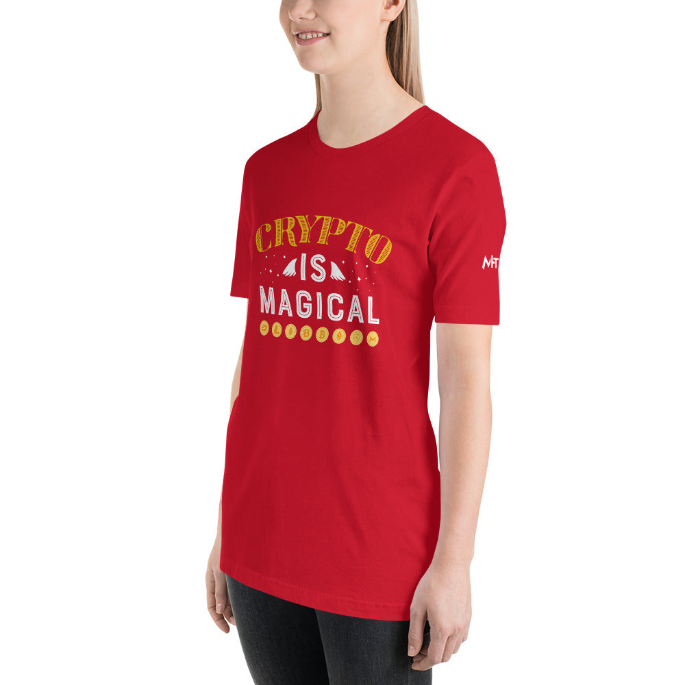 Crypto is Magical Unisex t-shirt by DarkByteGear