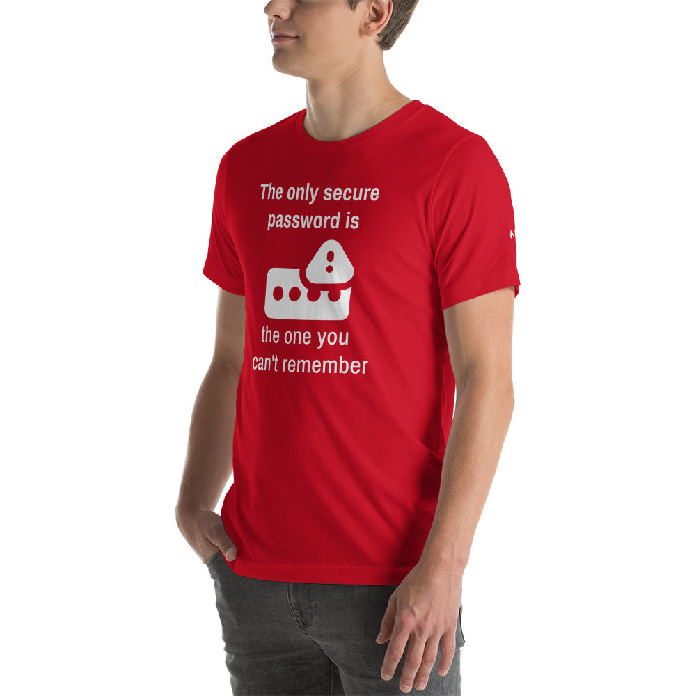 The only secure password - Unisex t-shirt by DarkByteGear