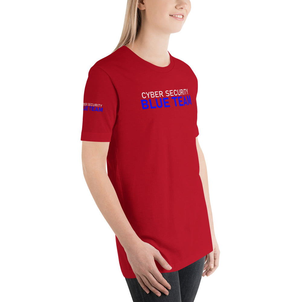 Cyber Security Blue team V4 - Short-sleeve unisex t-shirt by DarkByteGear