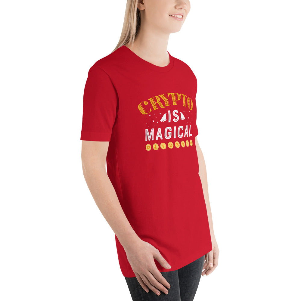 Crypto is Magical Unisex t-shirt by DarkByteGear
