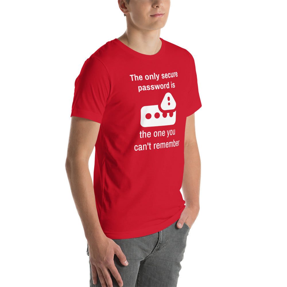 The only secure password - Unisex t-shirt by DarkByteGear