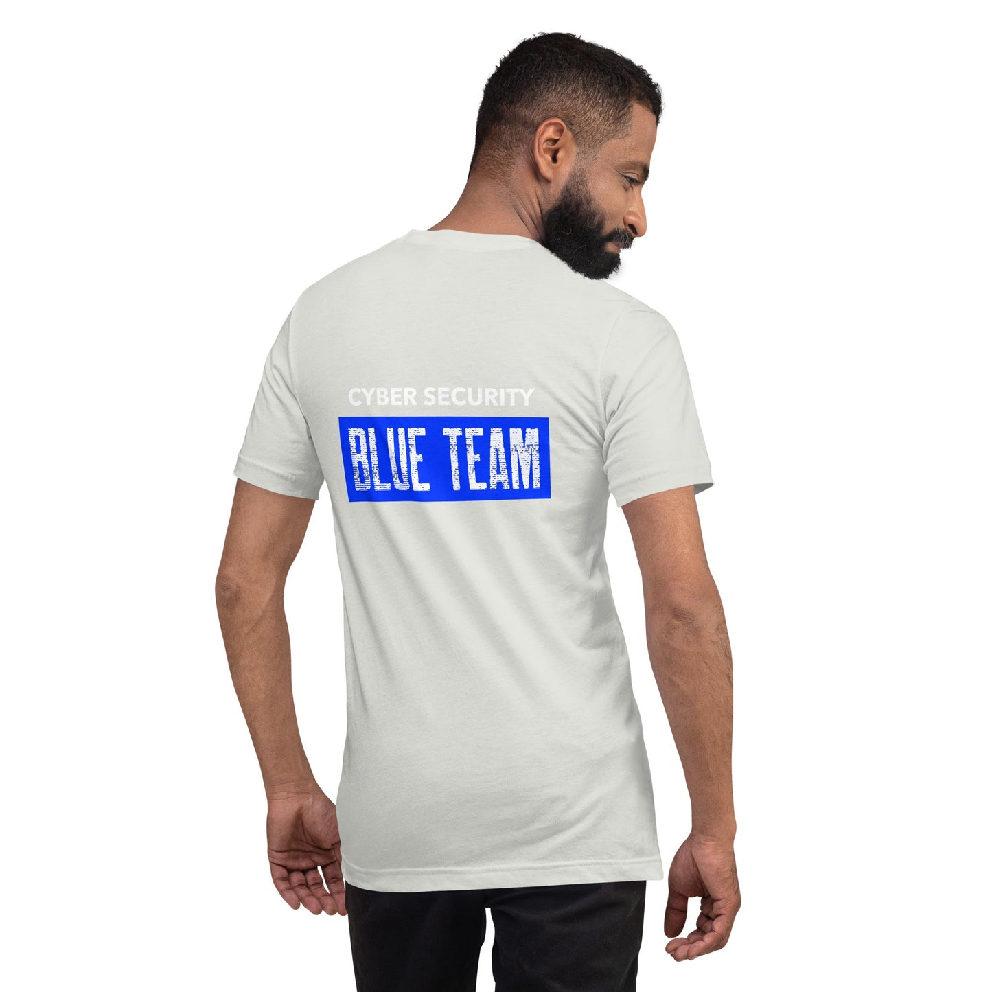 Cyber Security Blue Team V5 - Unisex t-shirt ( Back Print ) by DarkByteGear