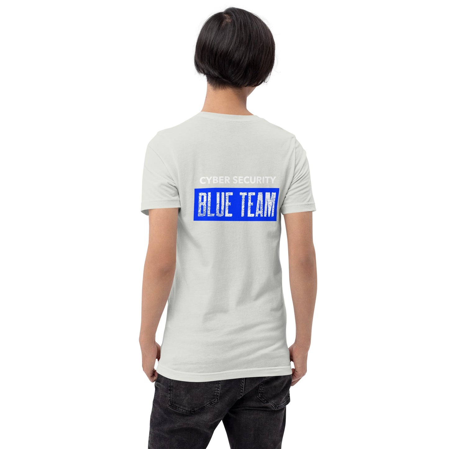 Cyber Security Blue Team V5 - Unisex t-shirt ( Back Print ) by DarkByteGear